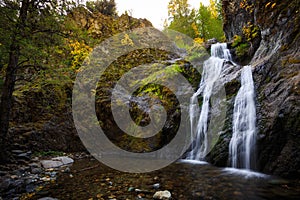 Faery Falls in Shasta-Trinity National Forest, Northern California