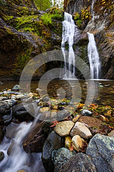 Faery Falls in Shasta-Trinity National Forest, Northern California