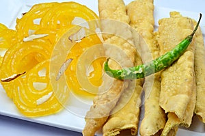 Fafda Jalebi