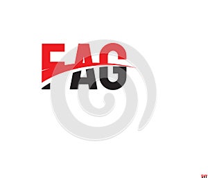 FAG Letter Initial Logo Design Vector Illustration