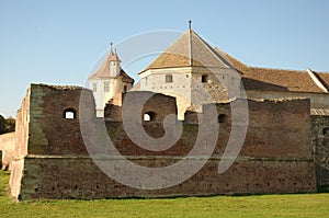 Fagaras fortified fortress from Transylvania