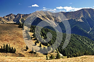 Fagaras Mountains in Romania