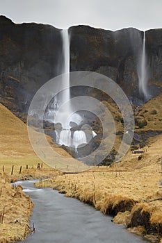 Fagrifoss waterfall