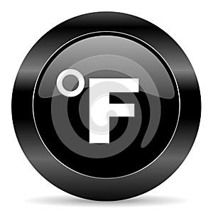 fahrenheit icon