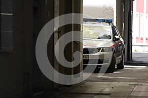 Vehicle of the city police of Bad Ischl, Austria