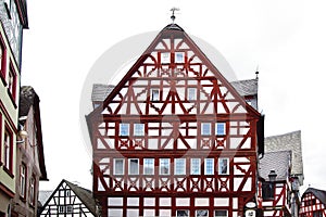 Fahverk Houses on Market square (Marktplatz). Fritzlar