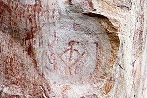 The faical cave paintings are a series of representations of prehistoric art dating back