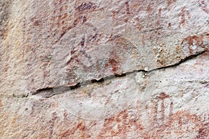 The faical cave paintings are a series of representations of prehistoric art dating back m