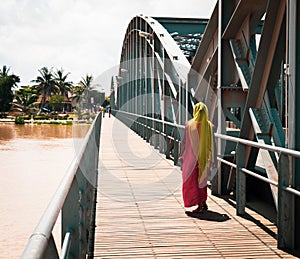 Faidherbe Bridge over the SÃ©nÃ©gal River, Saint-Louis, Senegal, West Africa