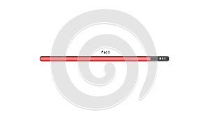 Fail white background