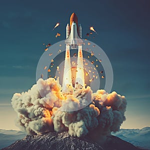 A failed product launch leading to financial setbacks