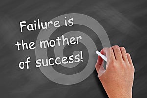 Failure is the mother of success