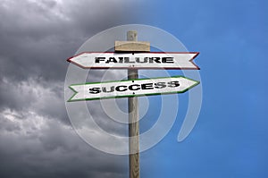 Failure, success