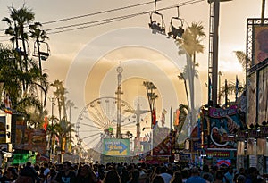 The Fair at Dusk