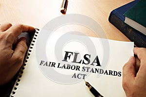 Fair Labor Standards Act FLSA. photo