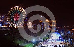 Fair at night