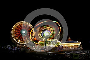 Fair Rides At Night photo