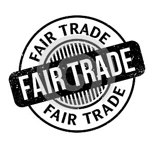 Fair Trade rubber stamp