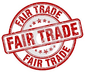 Fair trade stamp