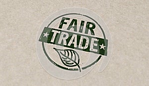 Fair Trade stamp and stamping