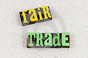 Fair trade wage consumer protection product price