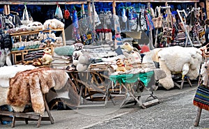 The fair in Zakarpattya, Ukraine