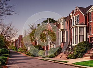 Fairfax Village neighborhood in Washington, District of Columbia USA.