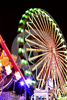 Fairground at Night