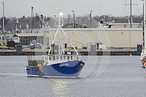 Lobster boat Direction