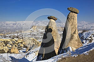 Fairly chimney in Cappadocia