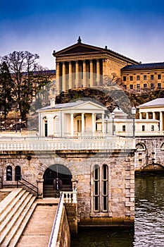 The Fairmount Water Works and Museum of Art in Philadelphia, Pen