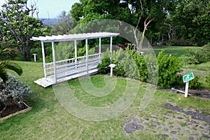 Fairview Great House Botanical Gardens on the Island of Saint Kitts