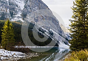 Fairview Mountain in Lake Louise in Banff National Park, Alberta, Canada