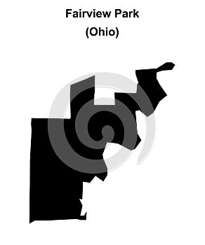 Fairview Park outline map