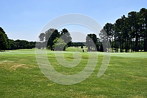 Fairway on Georgia golf course