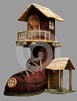 Fairy boot house