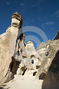 Fairy Chimney Houses, Travel to Cappadocia, Turkey