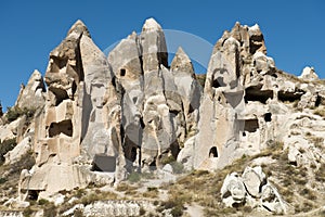 Fairy Chimney Houses, Travel to Cappadocia, Turkey photo