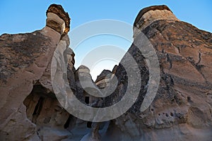 Fairy chimney in nevsehir, turkey