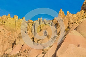 Fairy chimneys in Cappadocia