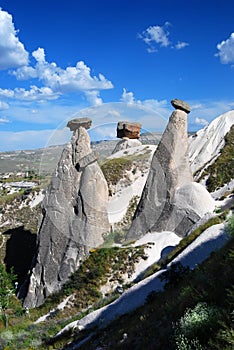 Fairy chimneys Cappadocia (Turkey)