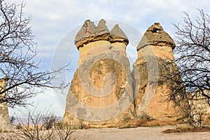 Fairy Chimneys in Cappadocia, Turkey