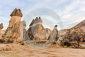 Fairy Chimneys in Cappadocia, Turkey
