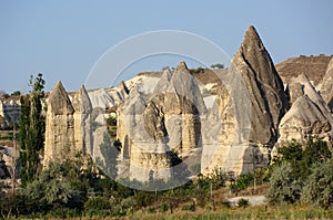 Fairy Chimneys In Cappadocia, Turkey