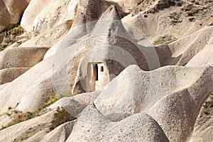 Fairy chimneys in Cappadocia, Turkey