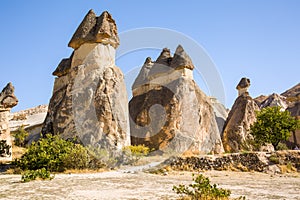 Fairy chimneys of Cappadocia, Turkey