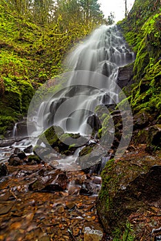 Fairy Falls in Columbia Gorge Oregon