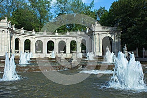 Fairy fountain in Berlin Friedrichshain