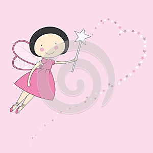 Fairy with magic wand