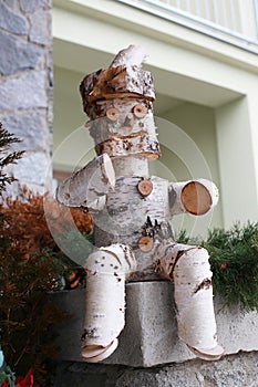 Fairy man made from birch